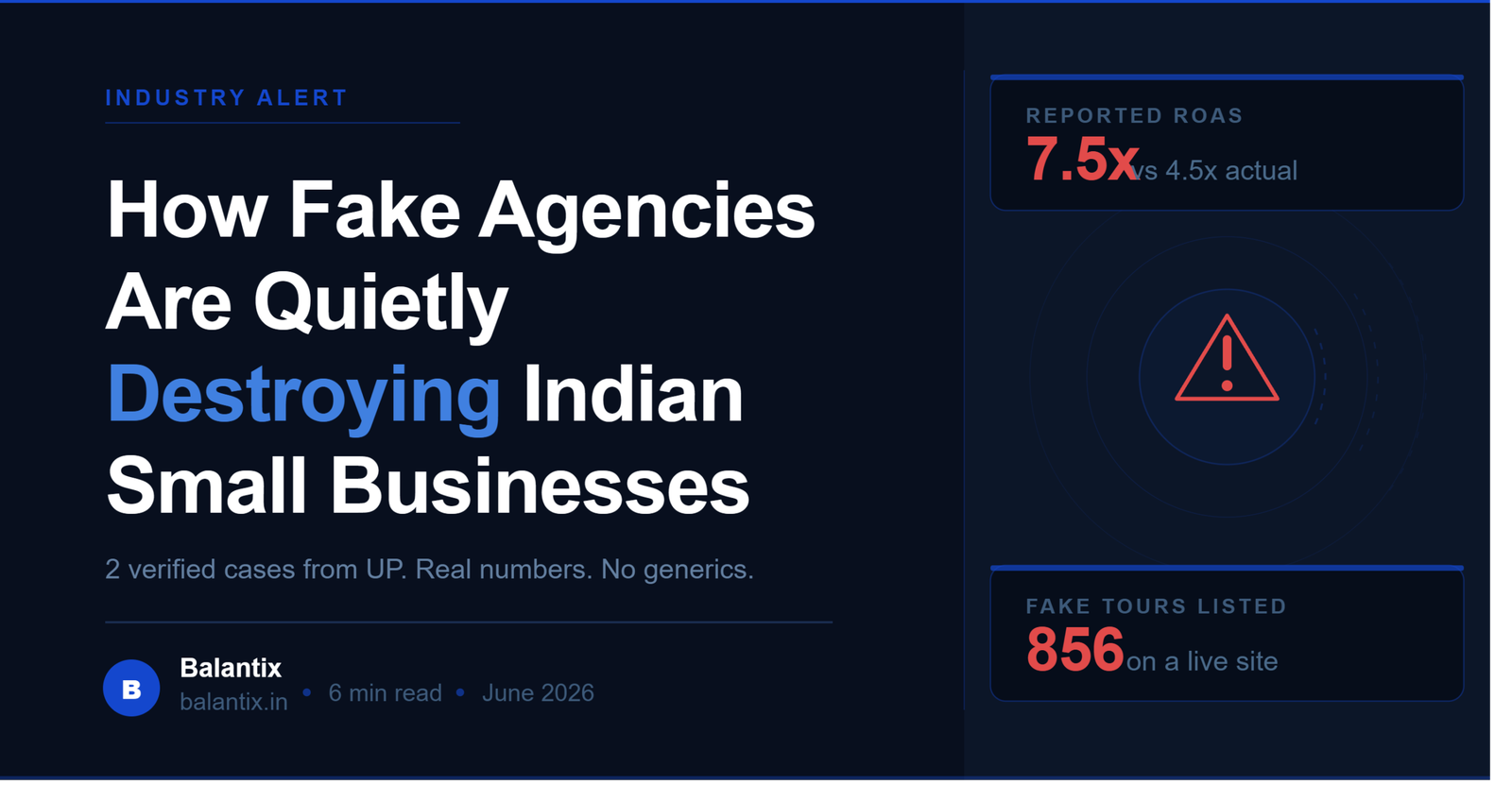 Fake Marketing Agencies Are Destroying Indian Businesses | Balantix